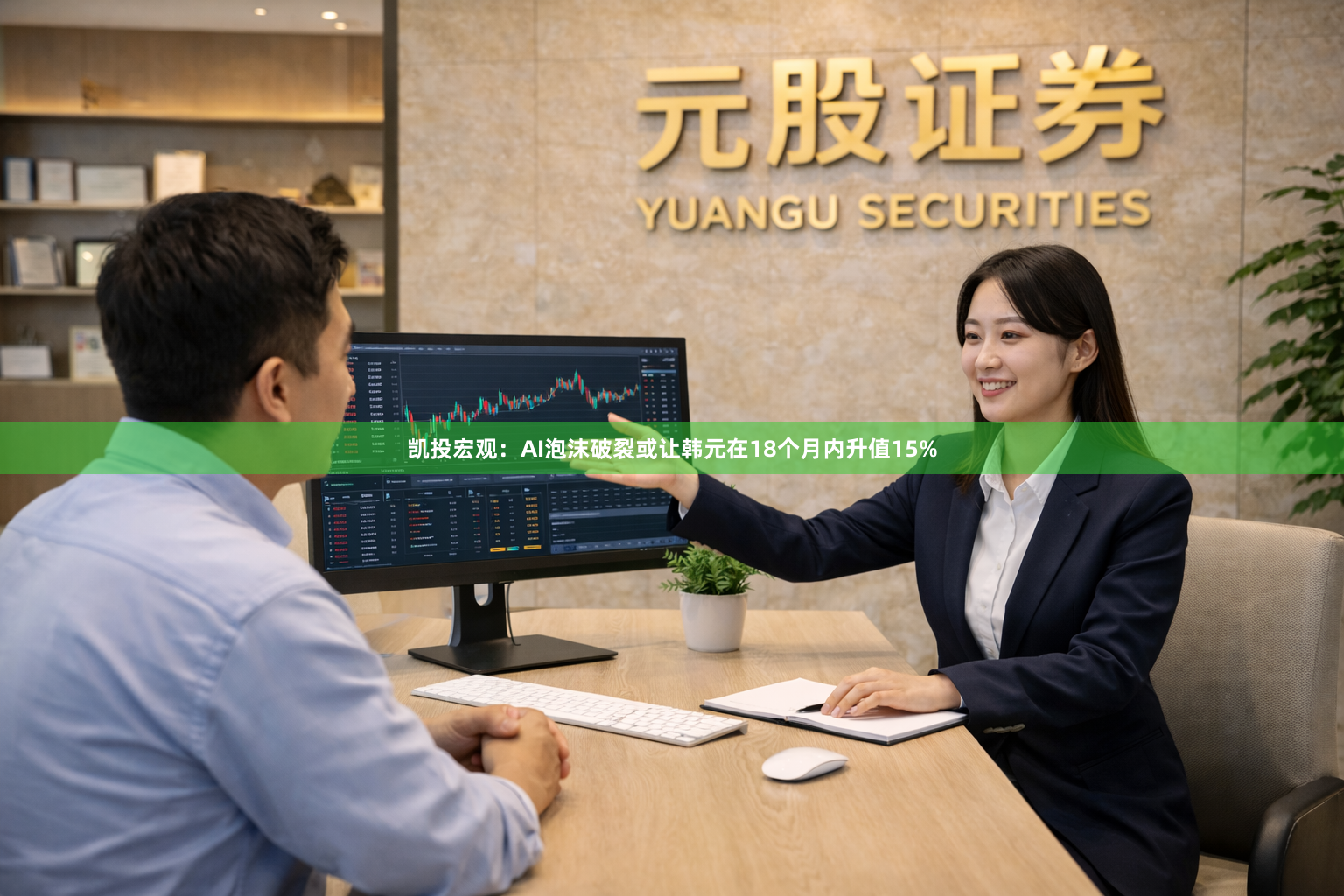 凯投宏观：AI泡沫破裂或让韩元在18个月内升值15%